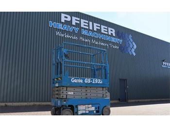 Scissor lift Genie GS1932 Electric, 7.8m Working Height, Non Marking: picture 1