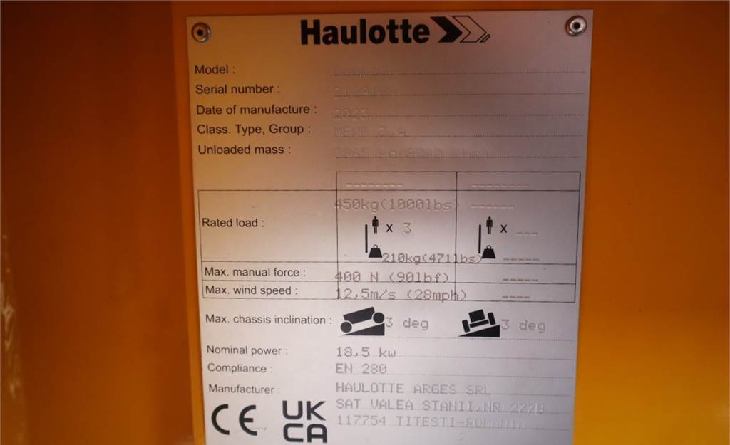 Haulotte COMPACT 12DX Valid Inspection, *Guarantee! Diesel,  leasing Haulotte COMPACT 12DX Valid Inspection, *Guarantee! Diesel,: picture 7