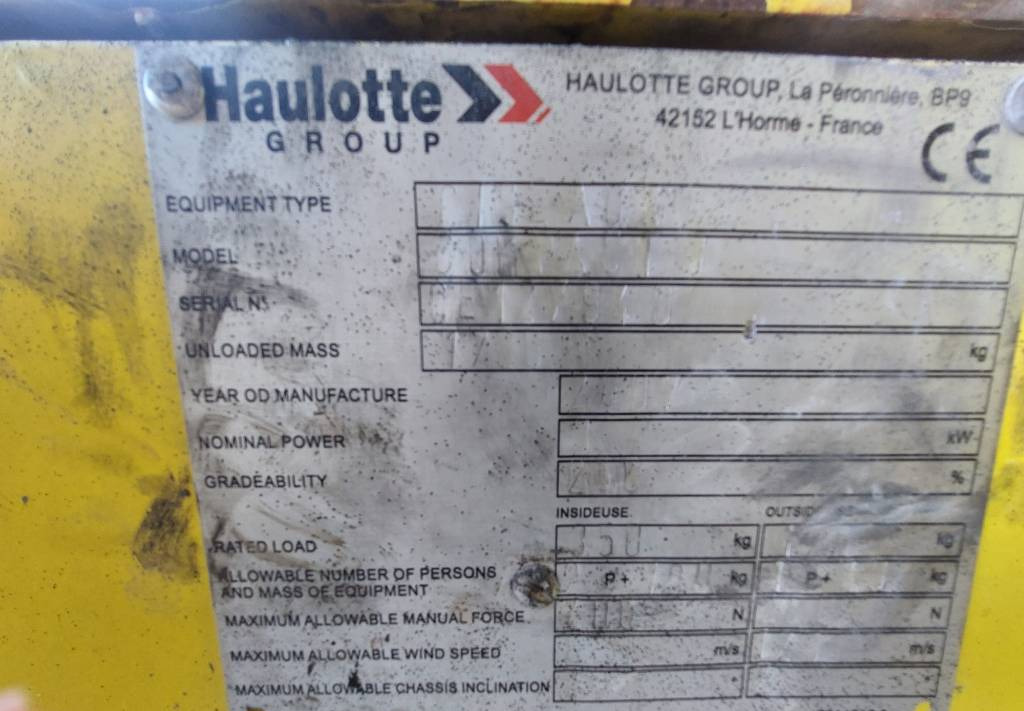 Scissor lift Haulotte Compact 8: picture 10