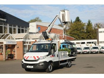 Truck mounted aerial platform, Commercial vehicle Iveco Daily 35C13 Bühne Versalift 11m /849h/Klima/AHK: picture 1