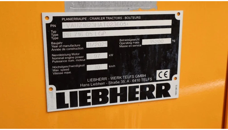 Bulldozer Liebherr PR 716 LGP | 3-SHANK RIPPER | 147 HOURS!: picture 20