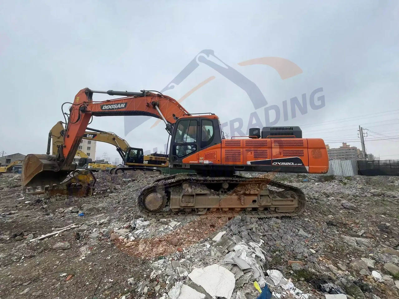 Crawler excavator Low running hours Used Doosan excavator DX520LC-9C in good condition for sale: picture 4