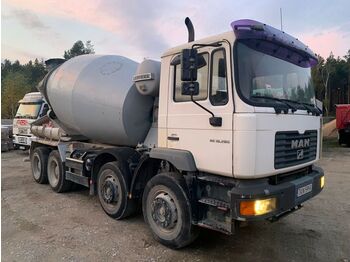 Concrete mixer truck MAN 32.322 Betonmischer 9m2 8x4: picture 1