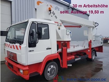 Truck mounted aerial platform MAN 8.163 WUMAG WT300 30m seitl.Auslage 19,50m*: picture 1