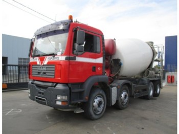 Concrete mixer truck MAN TGA 32.350 BB 8x4 + mixer 9M3: picture 1