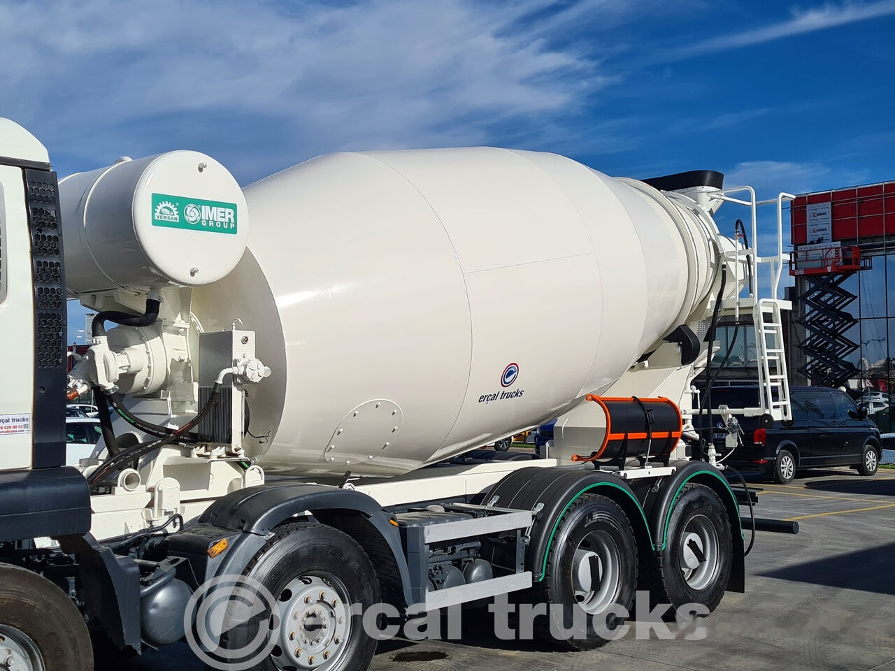 Concrete mixer truck MAN TGA 35.350: picture 8