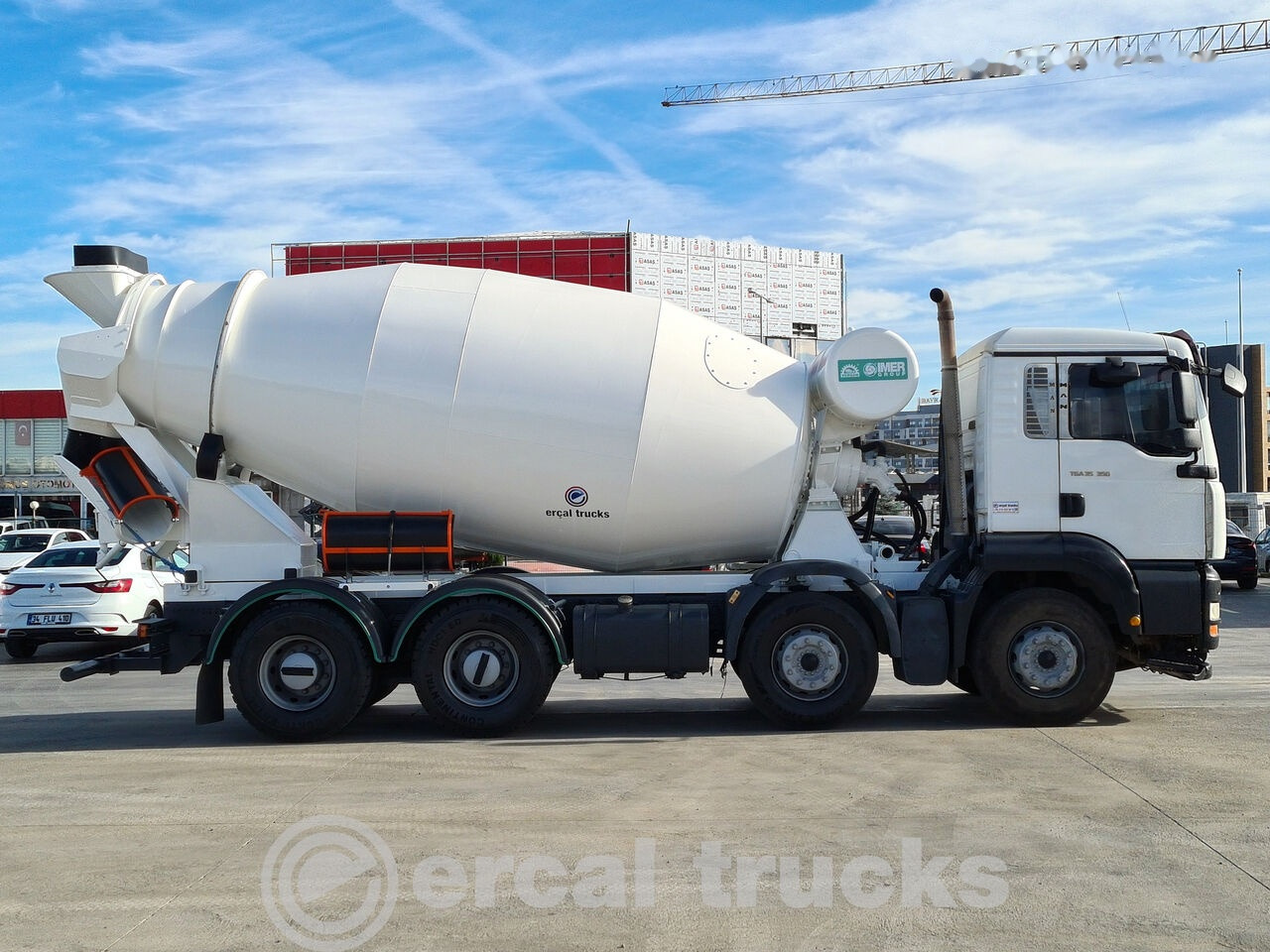 Concrete mixer truck MAN TGA 35.350: picture 4