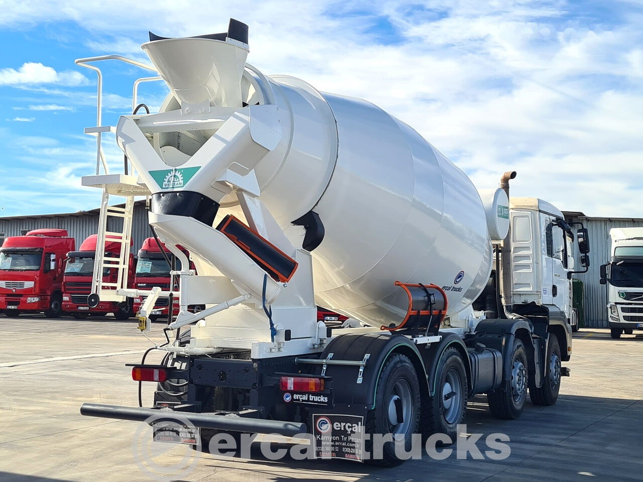 Concrete mixer truck MAN TGA 35.350: picture 7