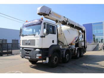 Concrete mixer truck MAN TGA 35.350 8M³ + TAPIS THEAM: picture 1