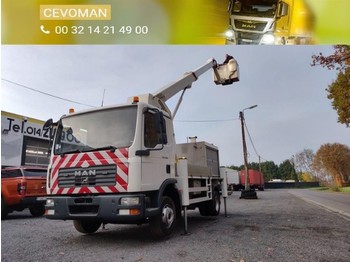 Truck mounted aerial platform MAN TGL 12.180 Hoogwerker Palfinger Bison TKA17: picture 1