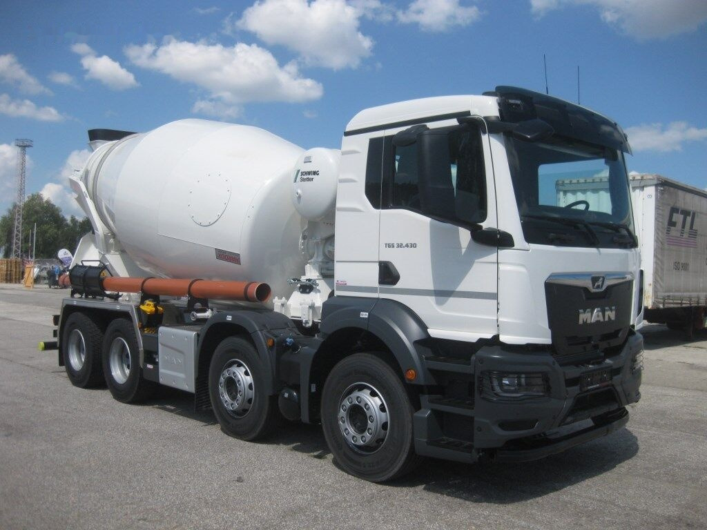 New Concrete mixer truck MAN TGS3 32.440 BB mix domíchávač Stetter 9m3 8x4: picture 2