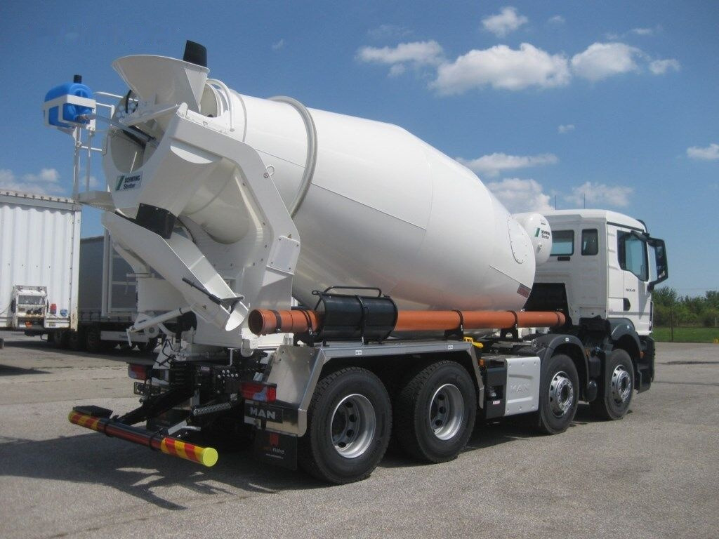 New Concrete mixer truck MAN TGS3 32.440 BB mix domíchávač Stetter 9m3 8x4: picture 4
