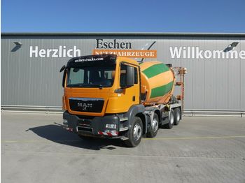 Concrete mixer truck MAN TGS 32.360 BB 8x4, 9m³ Stetter, Klima, Steel: picture 1