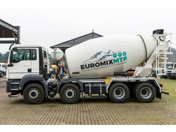 New Concrete mixer truck MAN TGS 32.420 8x4 /EuromixMTP 9m³ EURO 6: picture 1