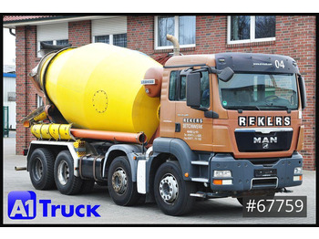 MAN TGS 35,400, Liebherr 9m³, 8x4, - Concrete mixer truck: picture 1