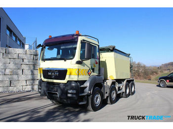 Concrete mixer truck MAN TGS 35.480 Betonsilo isoliert: picture 1