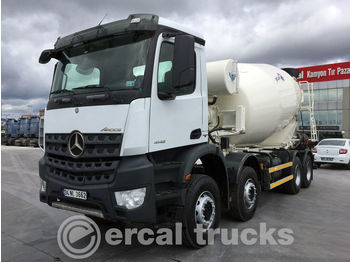 Concrete mixer truck MERCEDES-BENZ 2016 AROCS 4142 / AUTO /AC 8X4 /EURO6 CONCRETE MI: picture 1