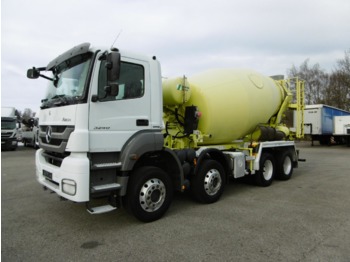 Concrete mixer truck MERCEDES-BENZ 3240 Axor 8x4 Betonmischer Stetter 9m³ Blattfede: picture 1