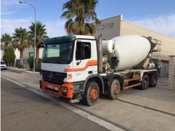 Concrete mixer truck Mercedes Actros 4141 8x4 Baryval concrete mixer 9 m3: picture 1