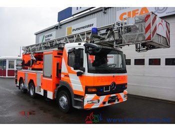 Truck mounted aerial platform Mercedes-Benz 1628 Feuerwehr Leiter 30 m R.-Korb Steigleitung: picture 1