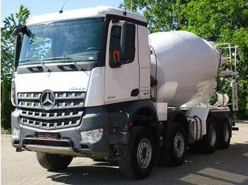 Concrete mixer truck Mercedes-Benz AROCS 3740 8x4 Euro6 M-Fahrerhaus LIEBHERR HTM 9: picture 1