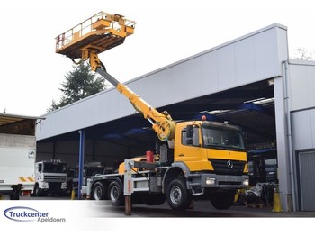 Truck mounted aerial platform Mercedes-Benz Axor 2628, 6x4, Steel springs, AMV , Manuel, 21000 km: picture 1