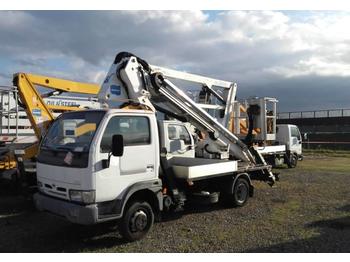 Truck mounted aerial platform Nissan Cabstar 17 mts Oil&Steel Snake truck-lifter socage: picture 1