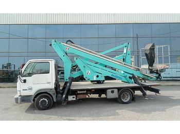 Truck mounted aerial platform Nissan Cabstar TL35 21m Boom lift truck Oil&Steel: picture 1