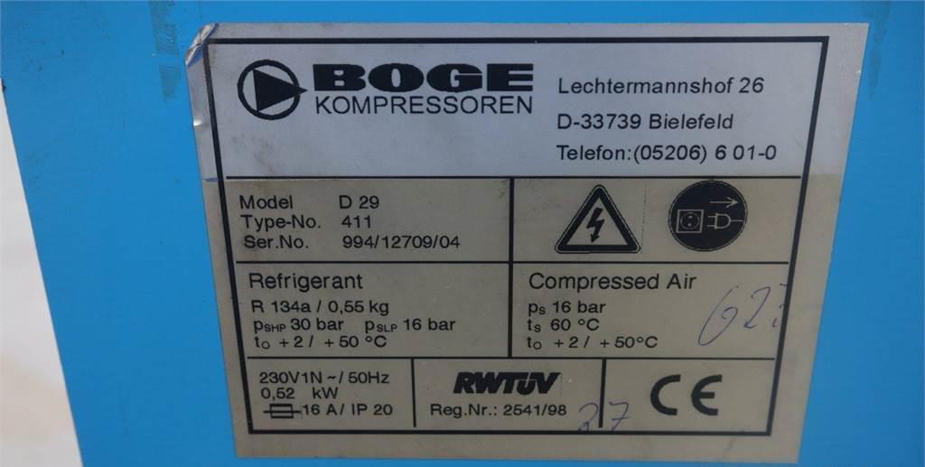 Air compressor OSUSZACZ ZIĘBNICZY BOGE 2,90M3/MIN: picture 2