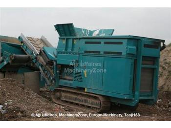  Powerscreen 1800 shredder - Construction machinery