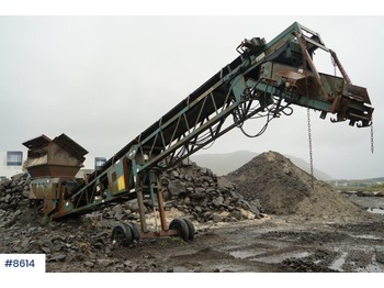 Crusher Powerscreen MK 2 sorting plant with hydraulic soil mill under crusher: picture 1