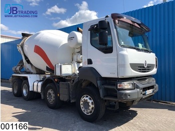 Concrete mixer truck Renault Kerax 410 Dxi 8x4, Stetter , Steel suspension, Manual, Hub reduction, euro 4: picture 1