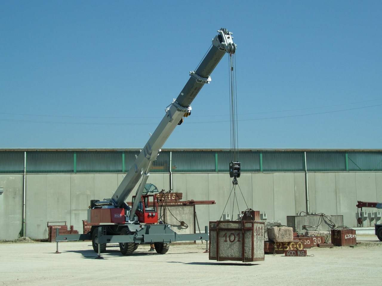 New Rough terrain crane Rigo RT 500: picture 6