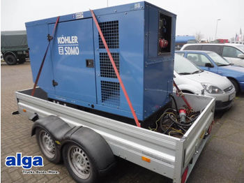 Generator set SDMO-Kohler, neuwertiges Stromaggregat, 88KVA: picture 1