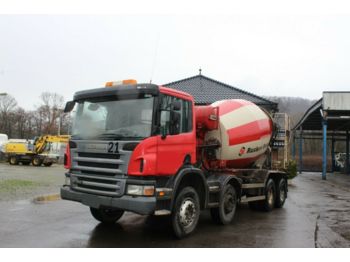 Concrete mixer truck Scania P380 8X4 9m3 Trommel: picture 1