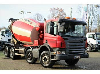Concrete mixer truck Scania P380 8X4 9m3 Trommel: picture 1