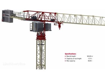 New Tower crane TEREX CTT 172-8: picture 1
