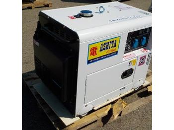 Generator set Unused Ashita Power AG7500D 6.25KvA Air Cooled Diesel Generator (SIN DECLARACION DE CONFORMIDAD CE / NO EC DECLARATON OF CONFORMITY) - 2991-60: picture 1