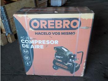Air compressor Unused Orebro AC-2024 25L Oil Free Compressor: picture 1