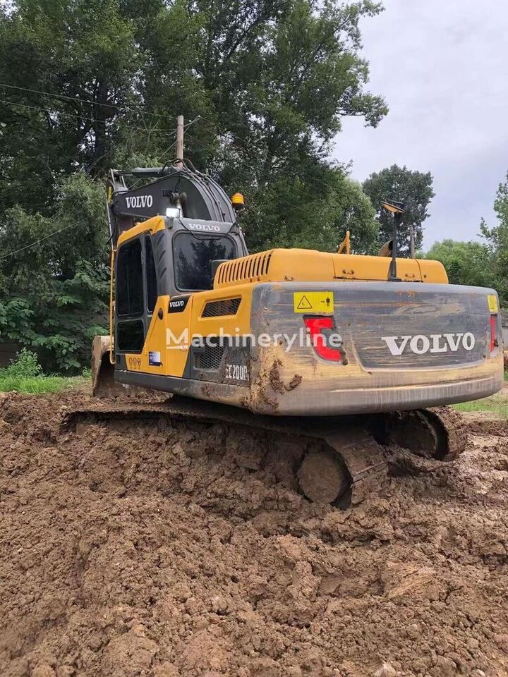 Crawler excavator VOLVO EC200 D track hydraulic digger excavator 20 tons: picture 4