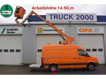 Truck mounted aerial platform Volkswagen Crafter Ruthmann 14,5m Arbeitshöhe 7.20m seitl.: picture 1