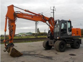 Wheel excavator 2009 Hitachi ZX170W-3