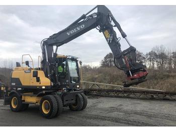 Wheel excavator Volvo EW 160 D