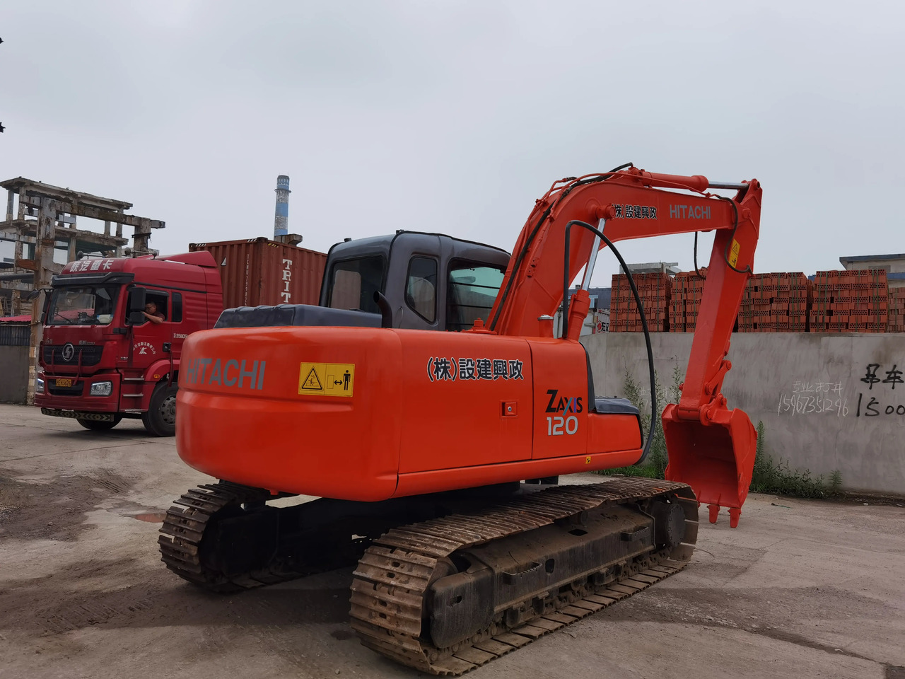 Crawler excavator cheap used hitachi ZX120 excavator used excavators japan used excavator machine in stock now: picture 3