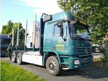 Timber transport, Truck Mercedes-Benz ACTROS 2648 L 6x4 LOGLIFT 115Z 3-Pedal ATM/ATG R: picture 1