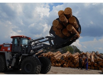 Forestry equipment ONE-TP Logs forks with grapple for all loaders