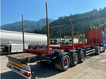 Timber transport, Semi-trailer Schwarzmüller Holztransporter: picture 1