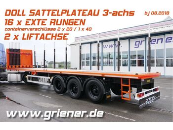 Doll H3S-12P9 / 16 x EXTE RUNGEN/CONTAINER 20/40 LIFT  - Timber transport