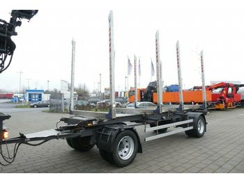 Timber transport Kurzholzanhänger 2S 24 LZ Spezialanhänger