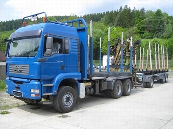 MAN TGA 33.480 6x4 BB lesák - Timber transport